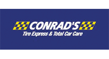 Conrad's Tire Express & Total Car Care Logo, one of the many clients AMDG is proud to work with.