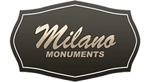 Milano Monuments Logo - Personalized memorials provider that AMDG represents.