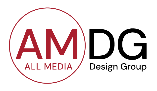 All Media Design Group logo. A marketing agency based in Cleveland, OH.